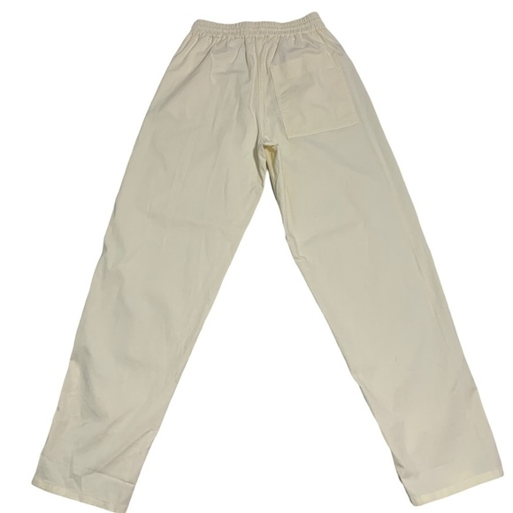 COS Women’s Cream Lightweight Elastic Drawstring Trousers Pants Size 4 - Picture 7 of 8